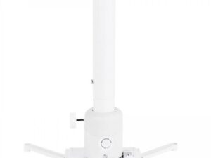 Multibrackets M Universal Projector Mount with Finetune | Adjustable 500mm 800mm | Ceiling | Max 10kg | White