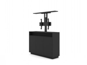Multibrackets M AV Cabinet TV-Lift 55” | Motorized | VESA 200x200-600x400 | Max 50kg | Black