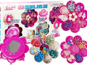 DIY Jewelry Bead Set Folding Mirror Box