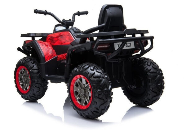 Electric Ride On Quad XMX607 Red Painted Spider - Image 9