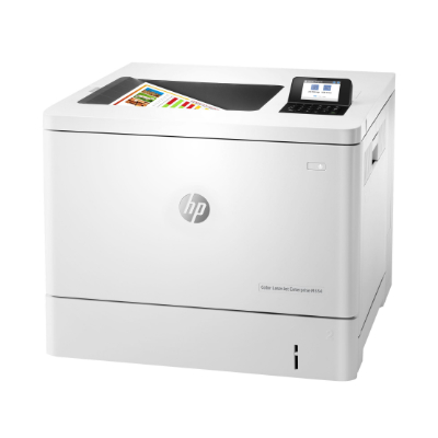HP LaserJet Enterprise M554dn - Skrivare - f�rg - Duplex - laser - A4/Legal - 1200 x 1200 dpi - upp till 33 sidor/minut (mono)/ upp till 33 sidor/minut (f�rg) - kapacitet: 650 ark - USB 2.0, Gigabit LAN, USB 2.0-v�rd
