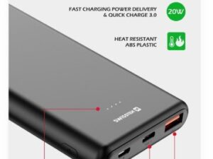 Swissten Line Power Power Bank USB / USB-C / Micro USB / 20W / 10000 mAh