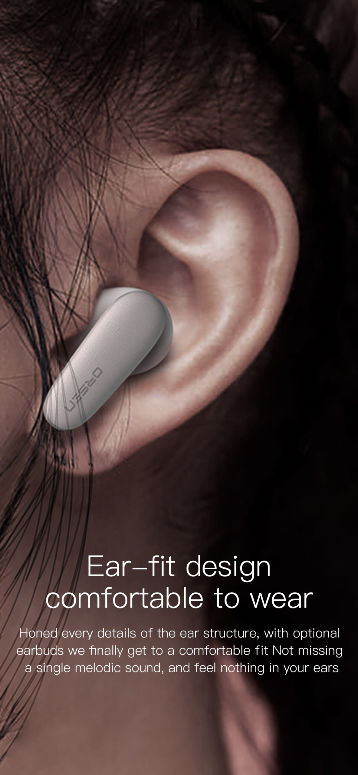 Orsen T3 Bluetooth Earphones Black - Image 9