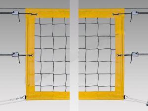 Beach volleyball net POKORNY Sport 8,5x1m, 3mm, with steel wire
