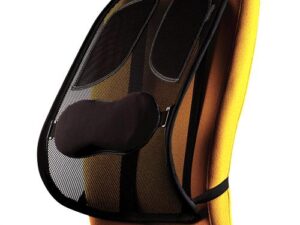 Fellowes | Professional back support with mesh Professional Series | Graphite | Depth 195 mm | Height 370 mm | Mesh textile | Width 304 mm