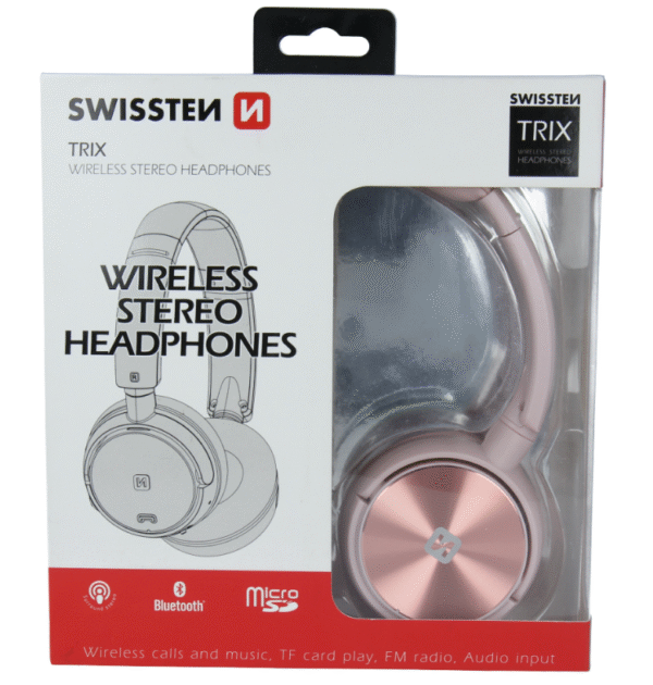 Swissten Trix Bluetooth 4.2 Headphones with FM / AUX / MicroSD - Image 3