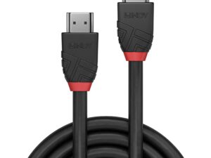 Lindy HDMI cable with Ethernet Black Line - 5 m