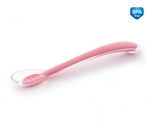 CANPOL BABIES babies silicone spoon, pink, 51/010_pin - Image 4