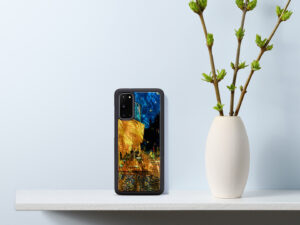 iKins case for Samsung Galaxy S20 cafe terrace black