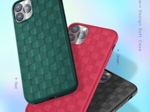 Devia Woven2 Pattern Design Soft Case iPhone 11 Pro Max green