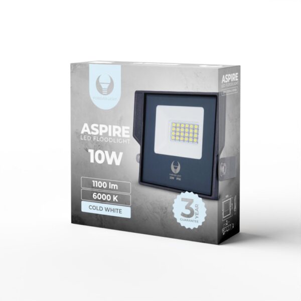 Forever Light Floodlight LED ASPIRE FlashLight 10W / 6000K /1100lm /230V - Image 2