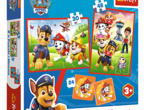 TREFL PAW PATROL Puzzle Set 30+48+M24