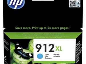 Cartus Cerneala Original HP Cyan, Nr.912XL, pentru OfficeJet 8013|8023, 825, (timbru verde 0.15 lei), "3YL81AE"