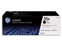 TONER CARTRIDGE 35A BLACK/DUAL PACK