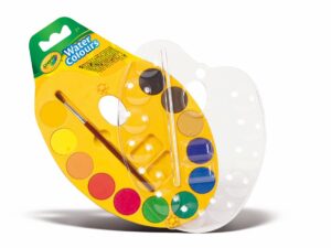 CRAYOLA Watercolours paint palette, 12 pcs