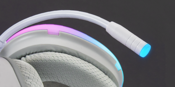 Mars Gaming MH-GLOW RGB Chroma Flow Gaming Headphones 3.5mm / USB - Image 4
