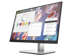 HP E-Series E24i G4 61 cm (24") 1920 x 1200 pixels WUXGA Black, Silver