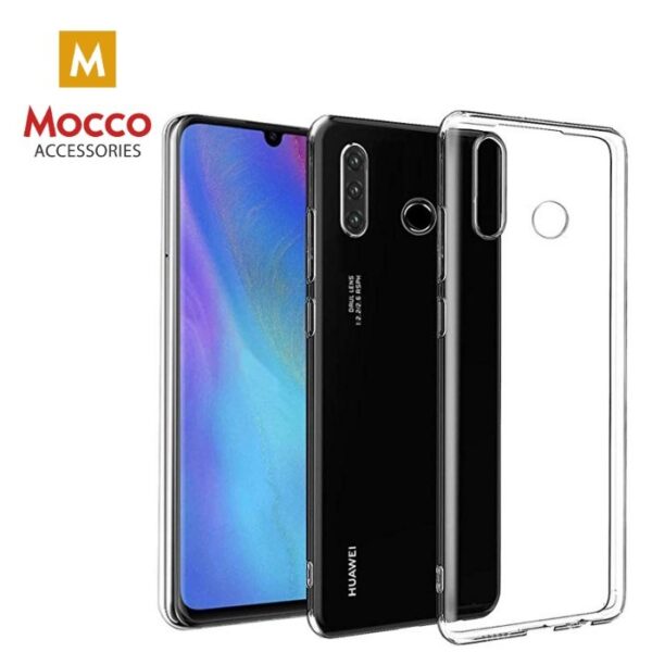 Mocco Ultra Back Case 1 mm Silicone Case for Huawei P50 Transparent - Image 2