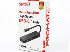PROMATE LinkHub-C USB-C to HDMI 4K / 2X USB 3.0 / SD