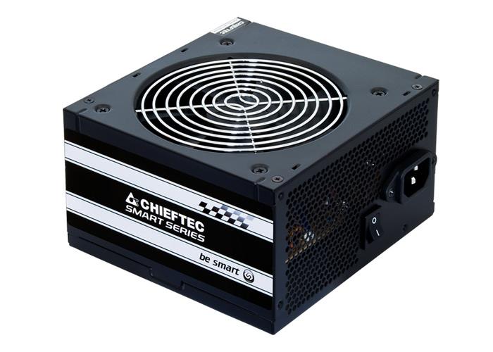 SURSA Chieftec Smart 400 W, non-modulara, ventilator 120 mm x 1, PCI-E 6+2 pin x 6, SATA x 12, "GPS-400A8" (timbru verde 2 lei)