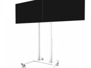 Neomounts ADM-875WH2 mounting component - for 2 LCD displays - white