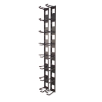 APC - Rackpanel f�r kabelhantering - svart - f�r P/N: AR3106SP, SMX1000C, SMX1500RM2UC, SMX1500RM2UCNC, SMX750C, SMX750CNC, SRT5KRMXLW-TW