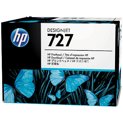 Cap Printare Original HP Black, nr.727, pentru DesignJet T1500|T1530|T2500|T2530|T920, , (timbru verde 0.15 lei), "B3P06A"