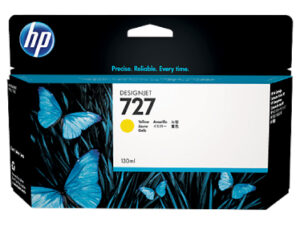 Cartus Cerneala Original HP Yellow, nr.727, pentru DesignJet T1500|T1530|T2500|T2530|T920, 130ml, (timbru verde 0.15 lei), "B3P21A"