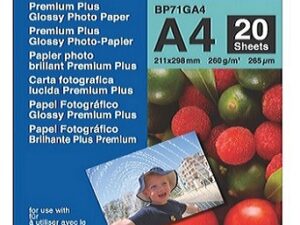 BROTHER PREM. PLUS GLOSSY PHOTO PAPER A4