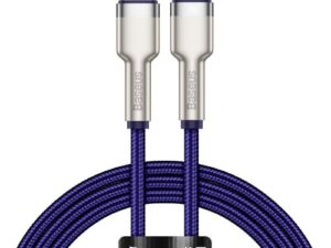 USB-C cable for Lightning Baseus Cafule, PD, 20W, 1m (purple)