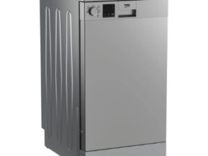 BEKO Free standing Dishwasher DVS05024S, Energy class E (old A++), 45 cm, 5 programs, Silver