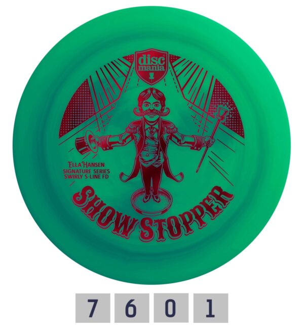 Discgolf DISCMANIA Fairway Driver S-LINE FD ELLA HANSEN Green 7/6/0/1 - Image 2