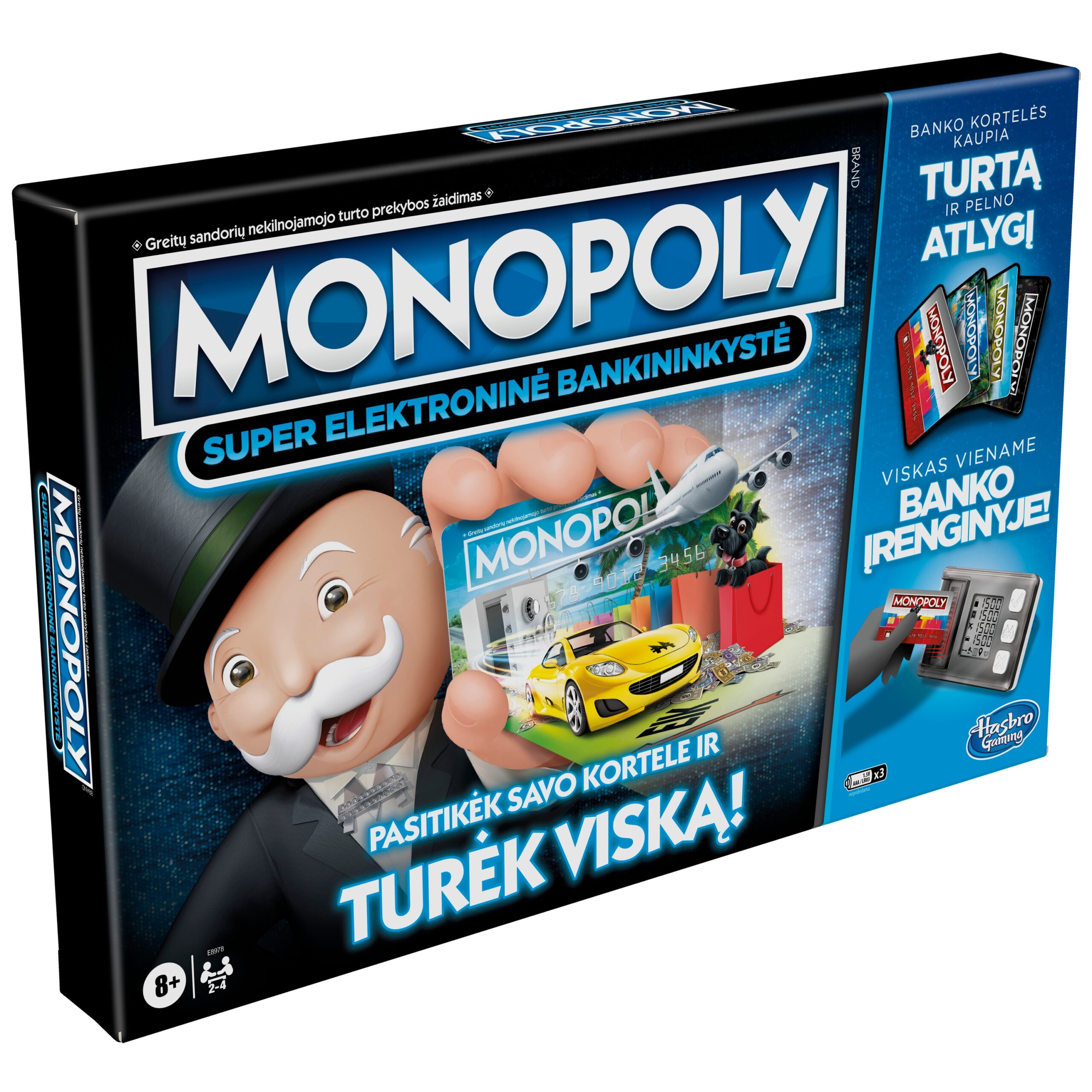 MONOPOLY Board game Super Electronic banking (In Lithuanian lang.) - Image 2