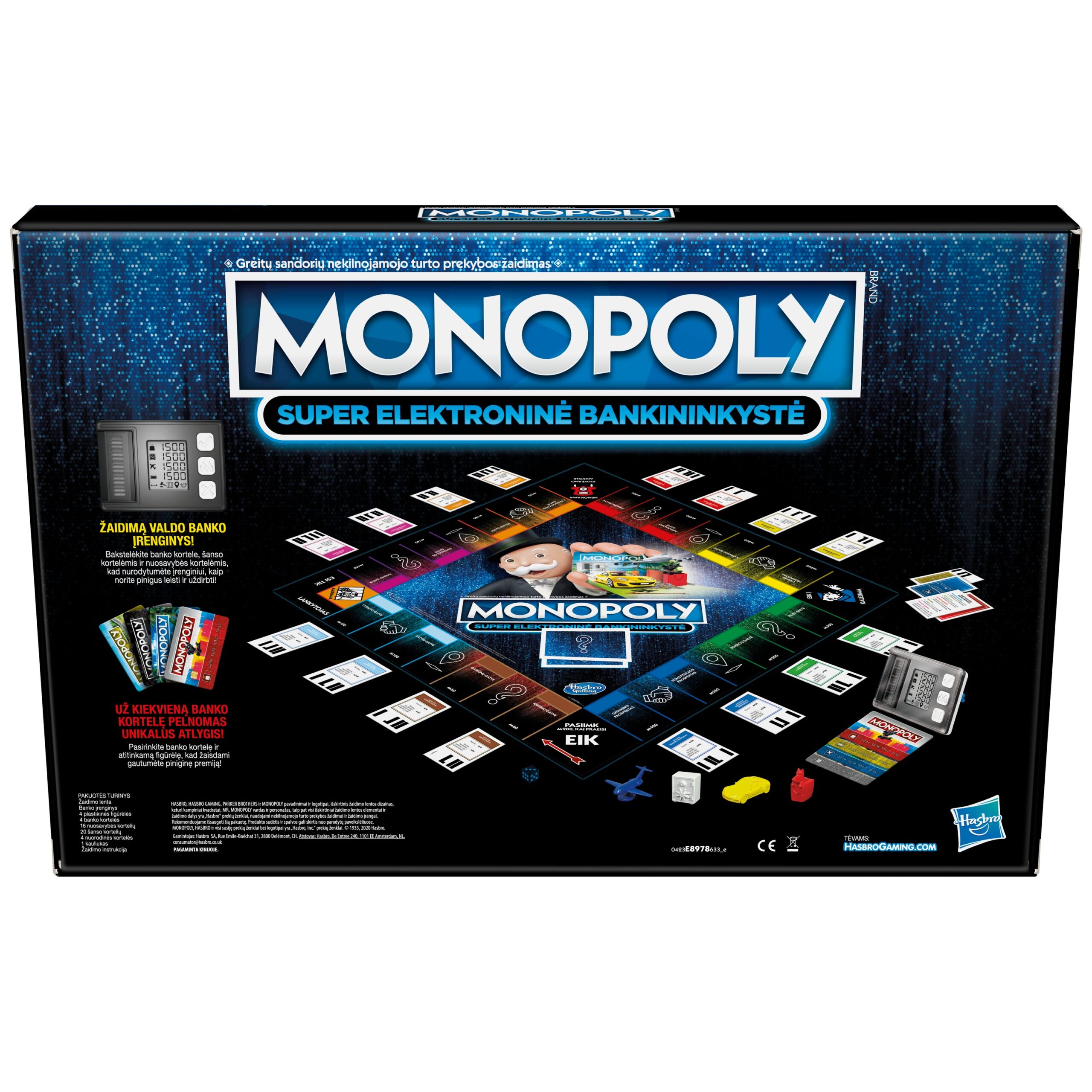MONOPOLY Board game Super Electronic banking (In Lithuanian lang.) - Image 3