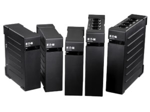 Eaton Ellipse ECO UPS USB DIN, 1600 VA, 1000 W, Input: C14, Outputs: (4) Schuko, (4) Schuko surge only, Tower | Eaton