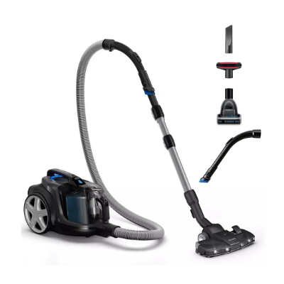 Akcija! PHILIPS PowerPro Expert Bagless bezmaisa putekļsūcējs, (melns) - Image 3