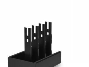 Flexson Dock for 4 Sonos Amps, Single, Black