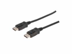 1M DP 1.2 CABLE 4K60HZ BLACK/PREMIUM CU M/M