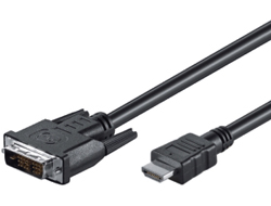 2M HDMI DVI -D 18+1 CABLE/M/M FULL HD BLACK