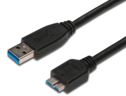 1M USB 3.0 A TO MICRO B - M/M/BLACK