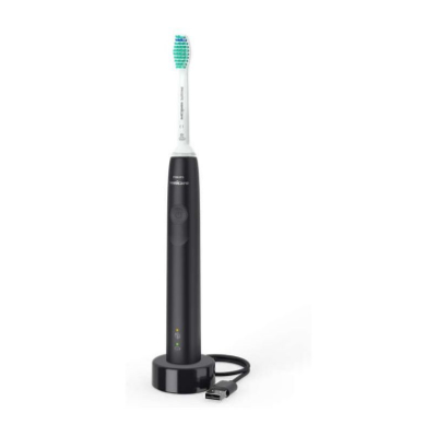 Akcija! PHILIPS 3100 Sonic elektriskā zobu birste, melna