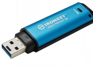 Kingston IronKey Vault Privacy 50 Series - Jednotka USB flash - �ifrovan� - 32 GB - USB 3.2 Gen 1 - kompatibiln� s TAA