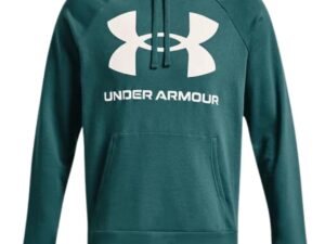Under Armour Men's Rival Fleece Big Logo HD Green 1357093 722