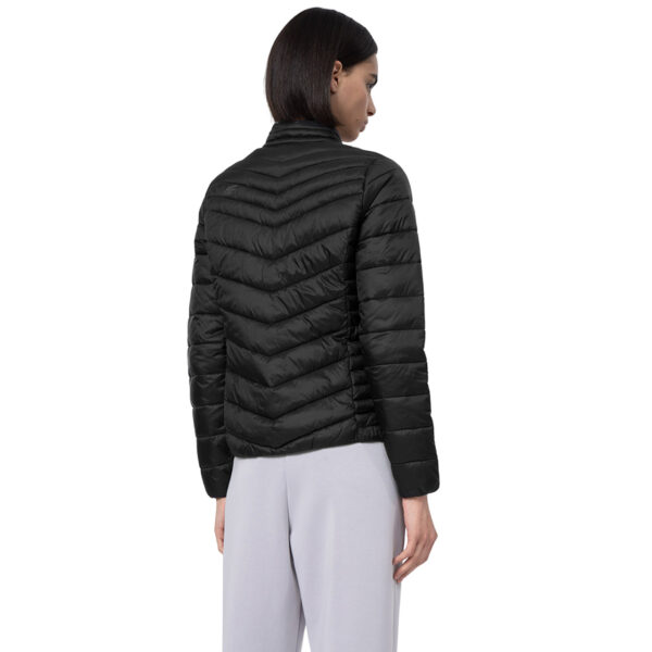 Women's down jacket 4F F094 deep black 4FSS23TDJAF094 20S - Image 4