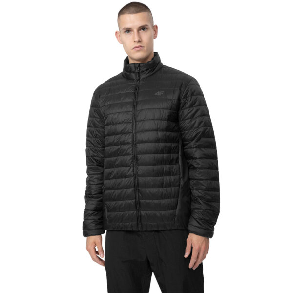 Men's down jacket 4F M084 deep black 4FSS23TDJAM084 20S - Image 3