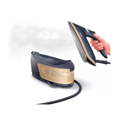 PHILIPS System iron PerfectCare 7000 series 8 bar OOptimalTEMP 130g/min steam rate 600g steam boost 1.8l dettachable water tank - Image 2