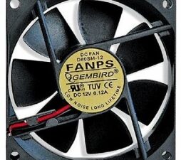 Ventilators Gembird 80mm PSU fan FANPS