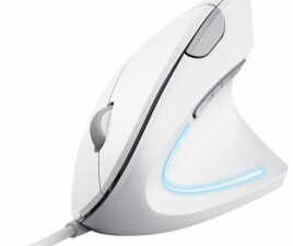 VERTO WIRED ERGO MOUSE WHITE