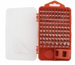 Gembird Precision bit set, 108 pcs