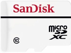 SanDisk High Endurance microSDXC 256GB + SD Adapter - for dash cams & home monitoring, up to 20,000 Hours, Full HD / 4K videos, up to 100/40 MB/s Read/Write speeds, C10, U3, V30